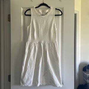 White Madewell Fringe Dress🤍